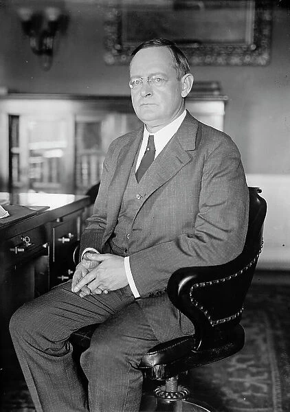 Charles S. Hamlin, Assistant Secretary of The Treasury, 1913. Creator: Harris & Ewing. Charles S. Hamlin, Assistant Secretary of The Treasury, 1913. Creator: Harris & Ewing