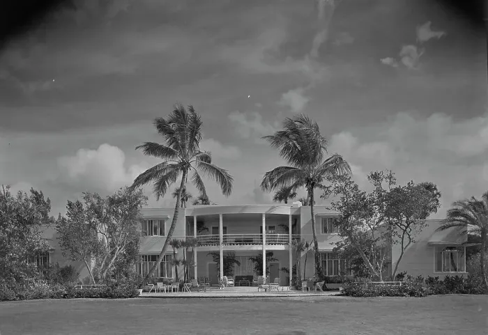 Framed Print : Charles S. Payson, residence in Hobe Sound, Florida, 1940. Creator: Gottscho-Schleisner, Inc Framed Print : Charles S. Payson, residence in Hobe Sound, Florida, 1940. Creator: Gottscho-Schleisner, Inc