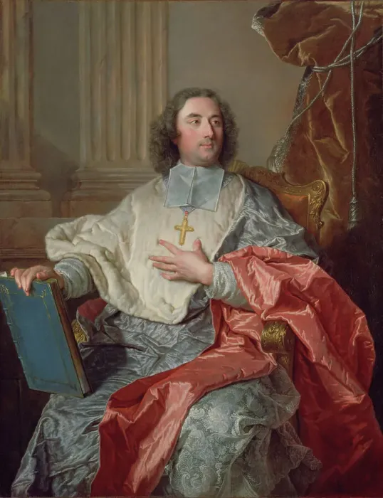 Framed Print : Charles de Saint-Albin, Archbishop of Cambrai, 1723. Creator: Hyacinthe Rigaud Framed Print : Charles de Saint-Albin, Archbishop of Cambrai, 1723. Creator: Hyacinthe Rigaud