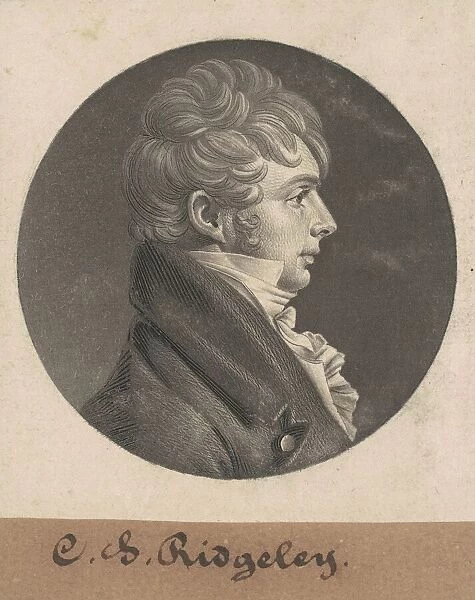 Charles Sterett Ridgely, 1803. Creator: Charles Balthazar Julien Fé