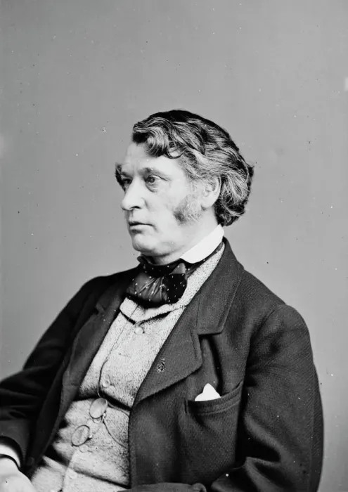 Framed Print : Charles Sumner, between 1855 and 1865. Creator: Unknown Framed Print : Charles Sumner, between 1855 and 1865. Creator: Unknown