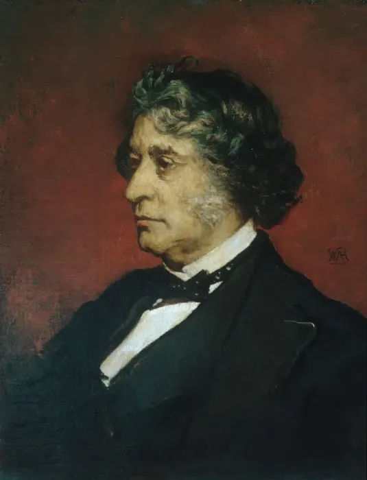 Framed Print : Charles Sumner, 1875. Creator: William Morris Hunt Framed Print : Charles Sumner, 1875. Creator: William Morris Hunt