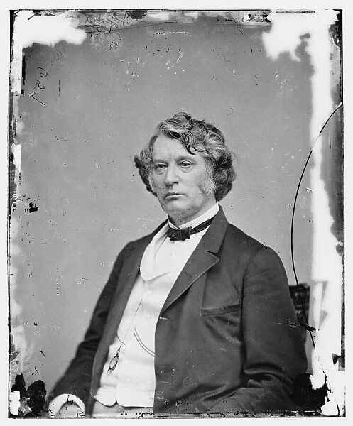 Charles Sumner of Massachusetts, between 1860 and 1875. Creator: Unknown