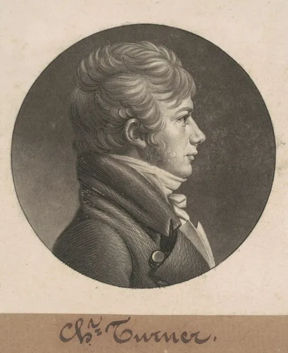 Framed Print : Charles Turner, 1807. Creator: Charles Balthazar Julien Fevret de Saint-Memin Framed Print : Charles Turner, 1807. Creator: Charles Balthazar Julien Fevret de Saint-Memin