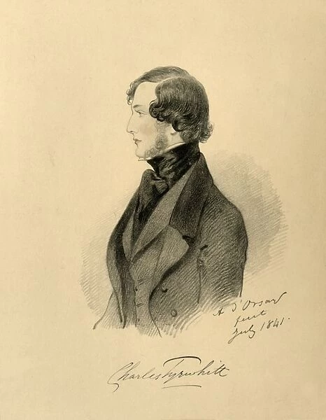 Charles Tyrwhitt, 1841. Creator: Richard James Lane