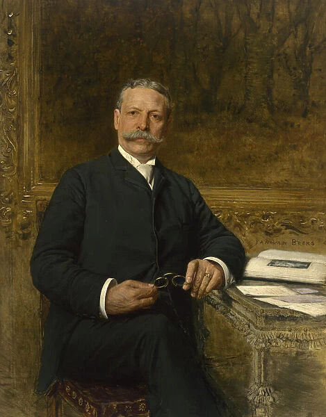 Charles Tyson Yerkes, c. 1893. Creator: Jan Van Beers