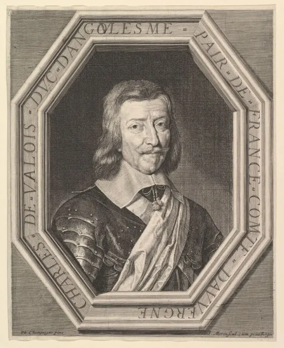 Framed Print : Charles de Valois, duc d Angouleme. Creator: Jean Morin Framed Print : Charles de Valois, duc d Angouleme. Creator: Jean Morin
