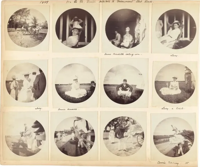 Framed Print : Charles Walter Amory family album, 1888-1897. Creator: Unknown
