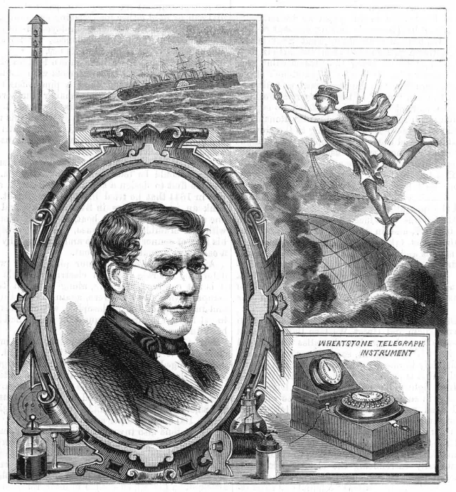 Framed Print : Charles Wheatstone (1802-1875), British physicist, 1882 Framed Print : Charles Wheatstone (1802-1875), British physicist, 1882