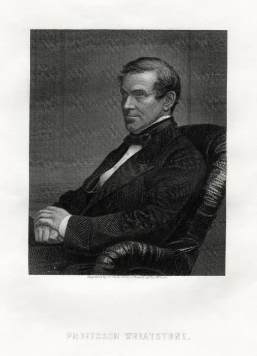 Framed Print : Charles Wheatstone (1802-1875), British physicist, 19th century. Artist: C Cook Framed Print : Charles Wheatstone (1802-1875), British physicist, 19th century. Artist: C Cook