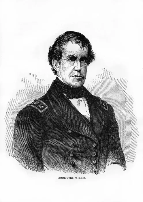 Framed Print : Charles Wilkes, American naval officer and explorer, 1872 Framed Print : Charles Wilkes, American naval officer and explorer, 1872