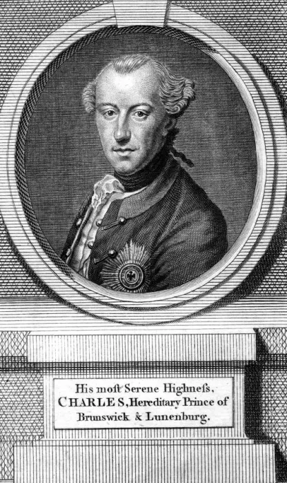 Framed Print : Charles William Ferdinand, Duke of Brunswick, (1735-1806) Framed Print : Charles William Ferdinand, Duke of Brunswick, (1735-1806)