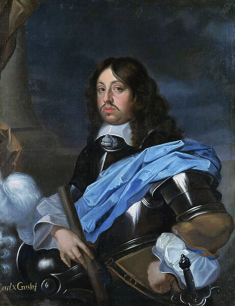 Charles X, 1622-1660, King Gustav of Sweden, Palatine Count of Zweibrücken. Creator: Anon