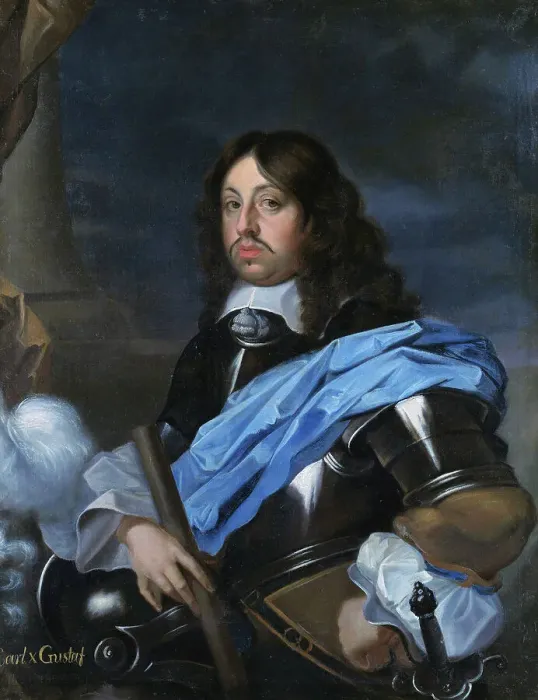 Framed Print : Charles X, 1622-1660, King Gustav of Sweden, Palatine Count of Zweibrücken. Creator: Anon Framed Print : Charles X, 1622-1660, King Gustav of Sweden, Palatine Count of Zweibrücken. Creator: Anon
