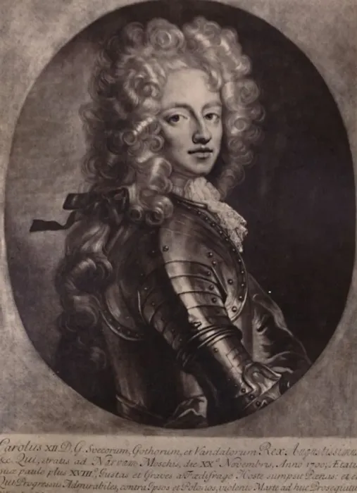 Framed Print : Charles XII, King of Sweden, c1700 (1894). Artist: John Smith Framed Print : Charles XII, King of Sweden, c1700 (1894). Artist: John Smith