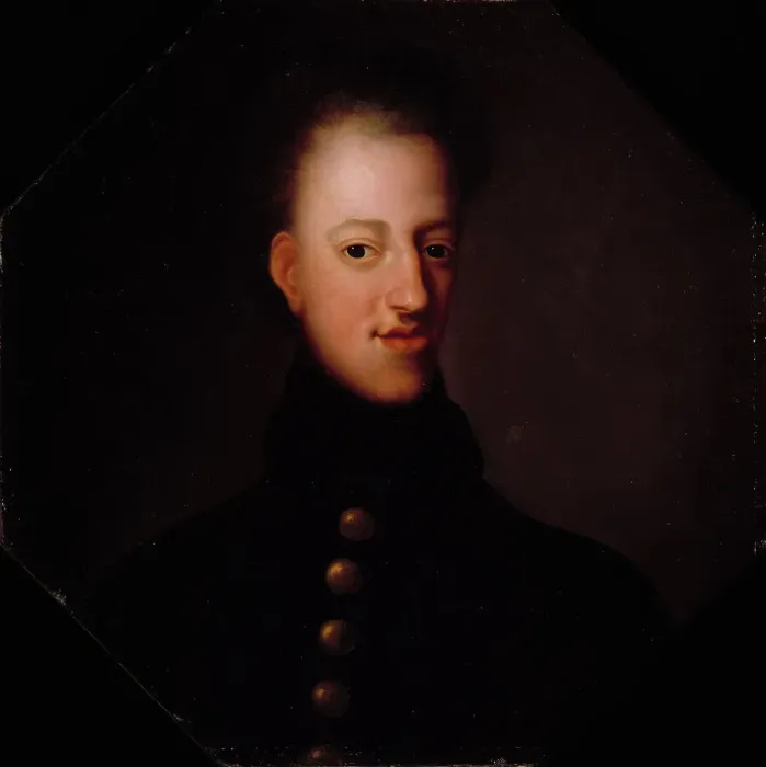 Framed Print : Charles XII, King of Sweden. Creator: Workshop of David von Krafft Framed Print : Charles XII, King of Sweden. Creator: Workshop of David von Krafft
