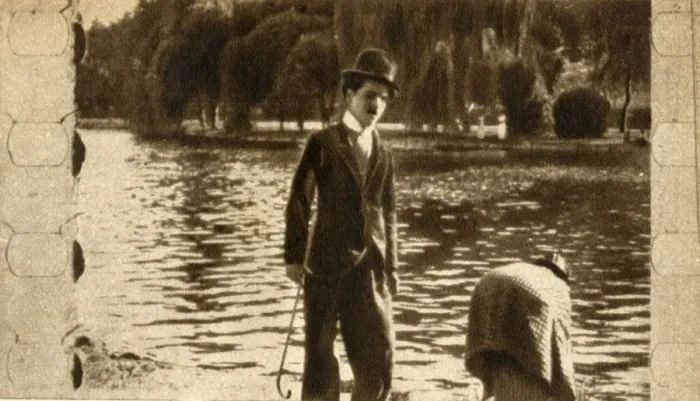Framed Print : Charlie Chaplin, 1914, (1933). Creator: Unknown Framed Print : Charlie Chaplin, 1914, (1933). Creator: Unknown