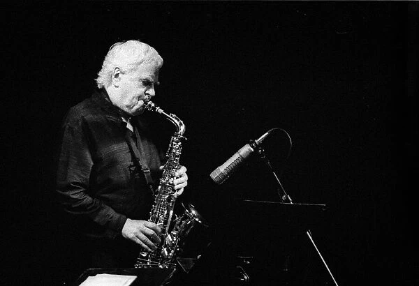 Charlie Mariano, Brecon Jazz Festival, Brecon, Powys, Wales, Aug 2002