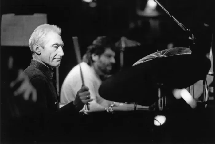 Framed Print : Charlie Watts Tentet, Ronnie Scotts, 2001. Creator: Brian Foskett Framed Print : Charlie Watts Tentet, Ronnie Scotts, 2001. Creator: Brian Foskett