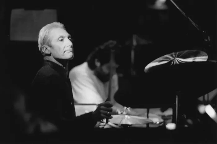 Framed Print : Charlie Watts Tentet, Ronnie Scotts, 2001. Creator: Brian Foskett Framed Print : Charlie Watts Tentet, Ronnie Scotts, 2001. Creator: Brian Foskett
