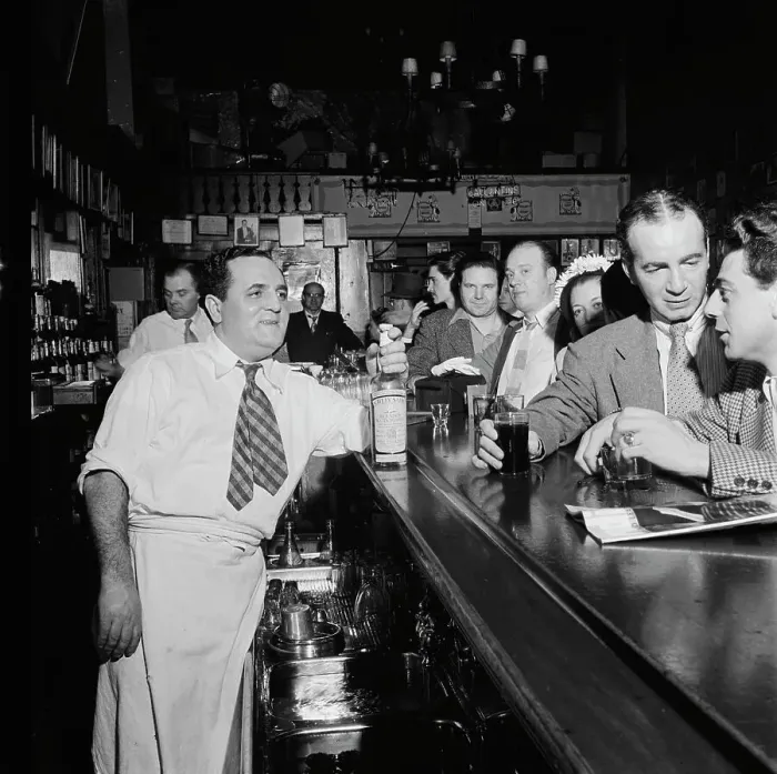 Framed Print : Charlie's Tavern, New York, N.Y. 1946. Creator: William Paul Gottlieb Framed Print : Charlie's Tavern, New York, N.Y. 1946. Creator: William Paul Gottlieb