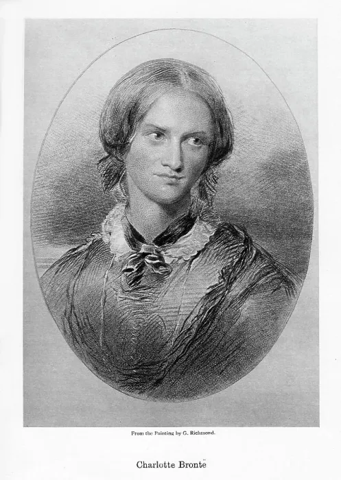 Framed Print : Charlotte Bronte, English novelist, 1850. Artist: George Richmond Framed Print : Charlotte Bronte, English novelist, 1850. Artist: George Richmond