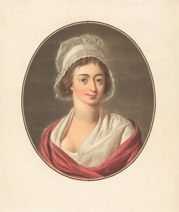 Framed Print : Charlotte Corday. Creator: Pierre Michel Alix Framed Print : Charlotte Corday. Creator: Pierre Michel Alix