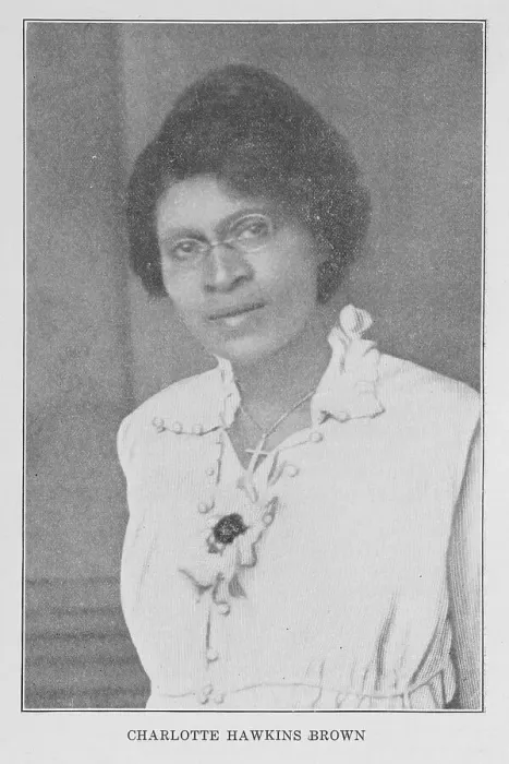 Framed Print : Charlotte Hawkins Brown, 1917-1923. Creator: Unknown Framed Print : Charlotte Hawkins Brown, 1917-1923. Creator: Unknown