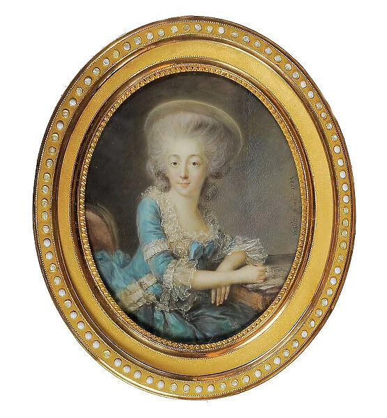 Charlotte de Montesson, Marquess, 1782. Creator: Antoine Vestier