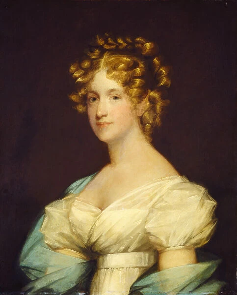 Charlotte Morton Dexter (Mrs. Andrew Dexter), 1808  /  c. 1825. Creator: Gilbert Stuart