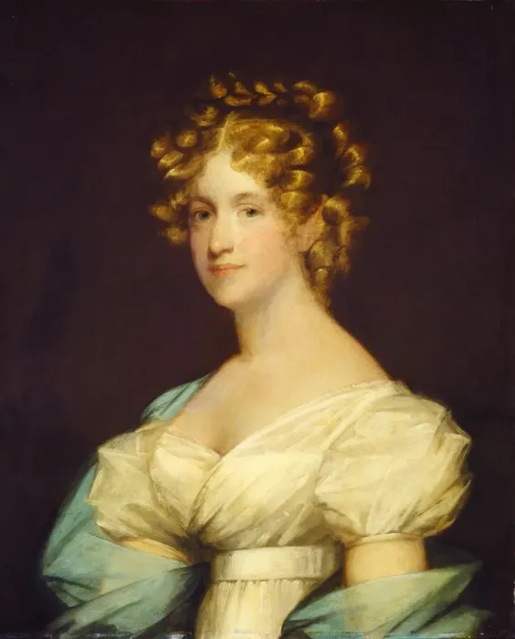 Framed Print : Charlotte Morton Dexter (Mrs. Andrew Dexter), 1808 / c. 1825. Creator: Gilbert Stuart Framed Print : Charlotte Morton Dexter (Mrs. Andrew Dexter), 1808 / c. 1825. Creator: Gilbert Stuart