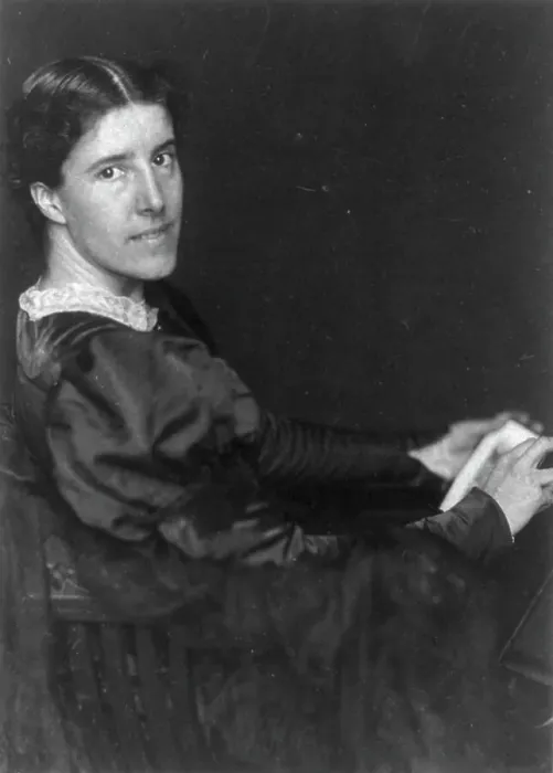 Framed Print : Charlotte Perkins Gilman, 1860-1935, c1900. Creator: Frances Benjamin Johnston Framed Print : Charlotte Perkins Gilman, 1860-1935, c1900. Creator: Frances Benjamin Johnston