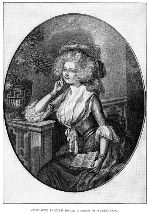 Framed Print : Charlotte Princess Royal, Duchess of Wurtemberg, 19th century Framed Print : Charlotte Princess Royal, Duchess of Wurtemberg, 19th century
