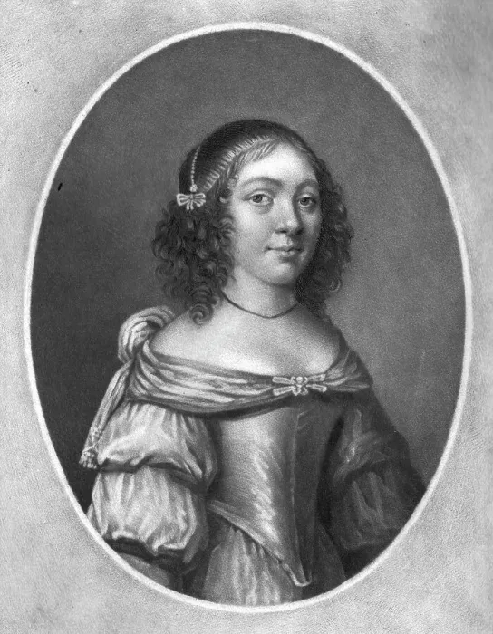 Framed Print : Charlotte Stanley, Countess of Derby; Obit 1663, buried at Ormskirk, 1810. Creator: Charles Turner Framed Print : Charlotte Stanley, Countess of Derby; Obit 1663, buried at Ormskirk, 1810. Creator: Charles Turner