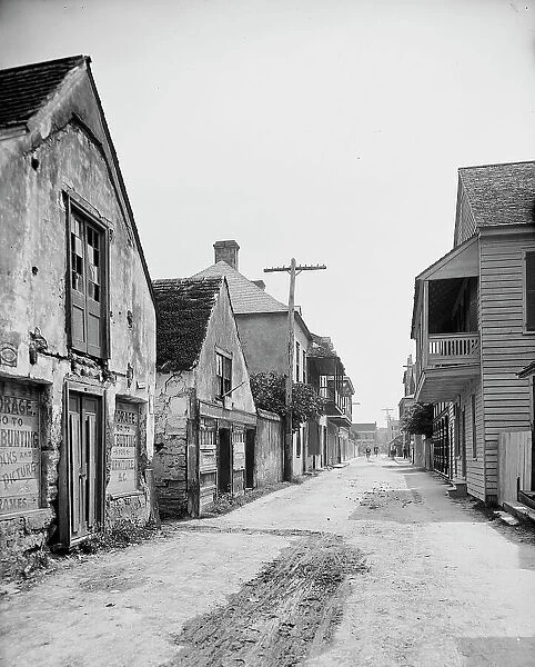 Charlotte Street, St. Augustine, Fla. between 1900 and 1910. Creator: Unknown
