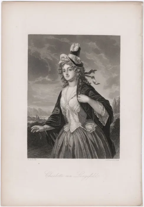 Framed Print : Charlotte von Lengefeld, 1850s. Artist: Fleischmann, Andreas Johann (1811-1878) Framed Print : Charlotte von Lengefeld, 1850s. Artist: Fleischmann, Andreas Johann (1811-1878)