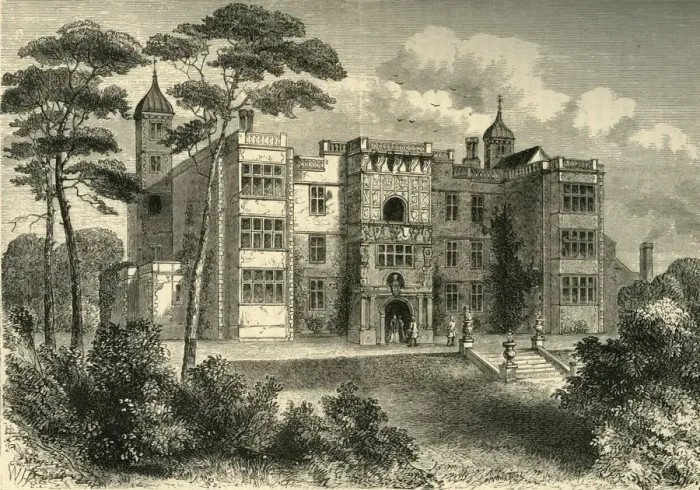 Framed Print : Charlton House in 1845, (c1878). Creator: Unknown Framed Print : Charlton House in 1845, (c1878). Creator: Unknown