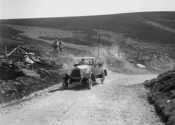 Framed Print : Charron-Laycock open 4-seater of WF Milward taking part in the Scottish Light Car Trial, 1922 Framed Print : Charron-Laycock open 4-seater of WF Milward taking part in the Scottish Light Car Trial, 1922