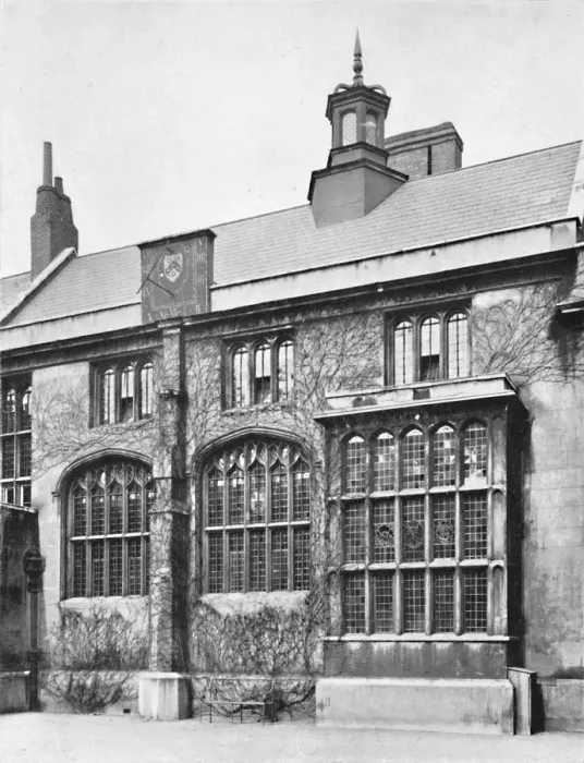 Framed Print : Charterhouse. Exterior of Hall, with Bay, 1925 Framed Print : Charterhouse. Exterior of Hall, with Bay, 1925