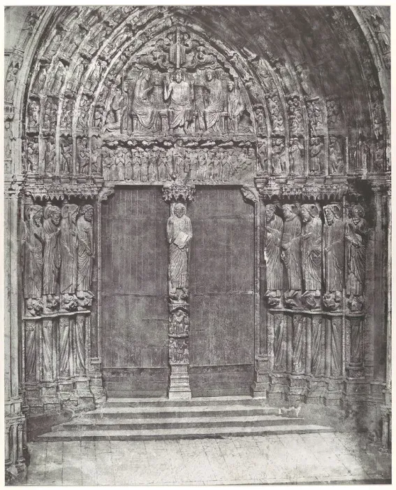 Framed Print : Chartres Cathedral, Central Portal of the South Transept; The Last Judgment, 1855 Framed Print : Chartres Cathedral, Central Portal of the South Transept; The Last Judgment, 1855