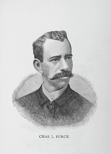 Chas. L. Purce, 1887. Creator: Unknown