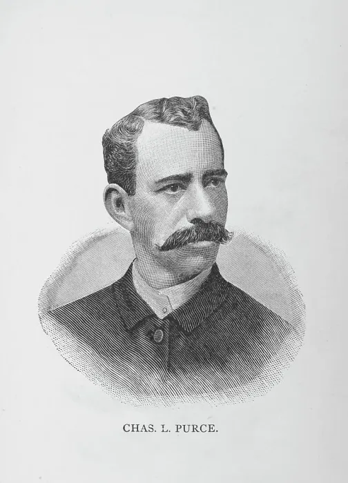 Framed Print : Chas. L. Purce, 1887. Creator: Unknown Framed Print : Chas. L. Purce, 1887. Creator: Unknown