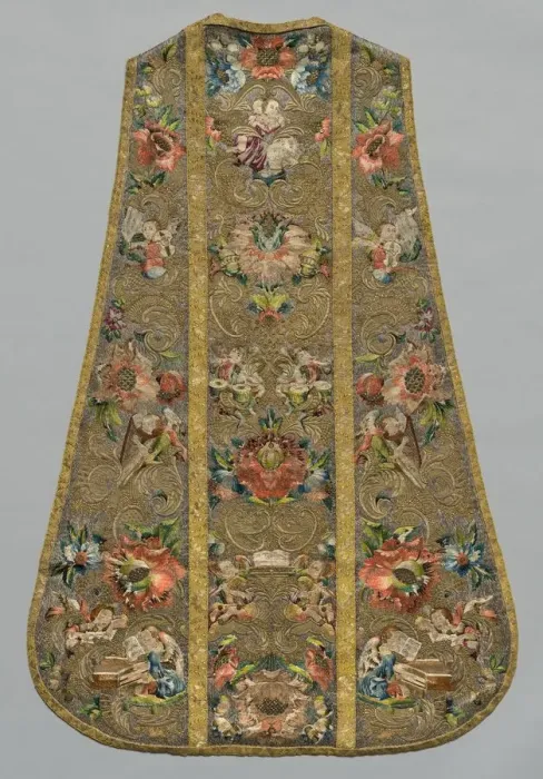 Framed Print : Chasuble, 1675-1699. Creator: Unknown Framed Print : Chasuble, 1675-1699. Creator: Unknown