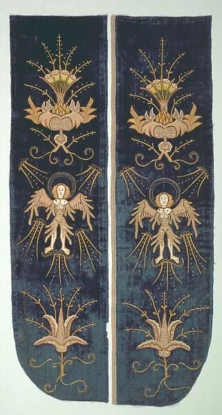Part of a Chasuble Back, c. 1500. Creator: Unknown