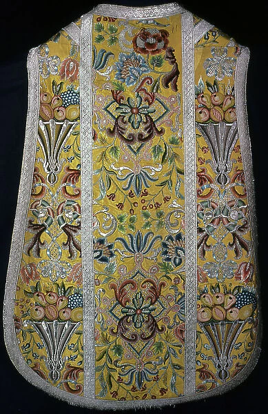 Chasuble, Central Europe, 18th century. Creator: Unknown