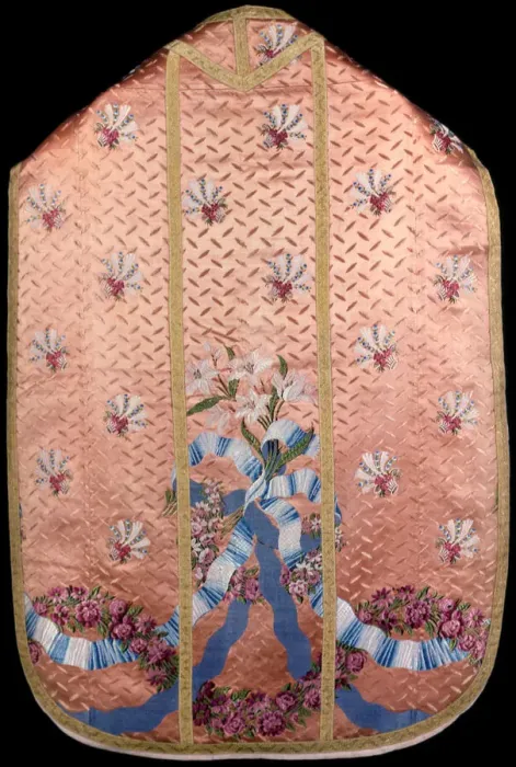 Framed Print : Chasuble, France, 1750 / 1800. Creator: Unknown Framed Print : Chasuble, France, 1750 / 1800. Creator: Unknown