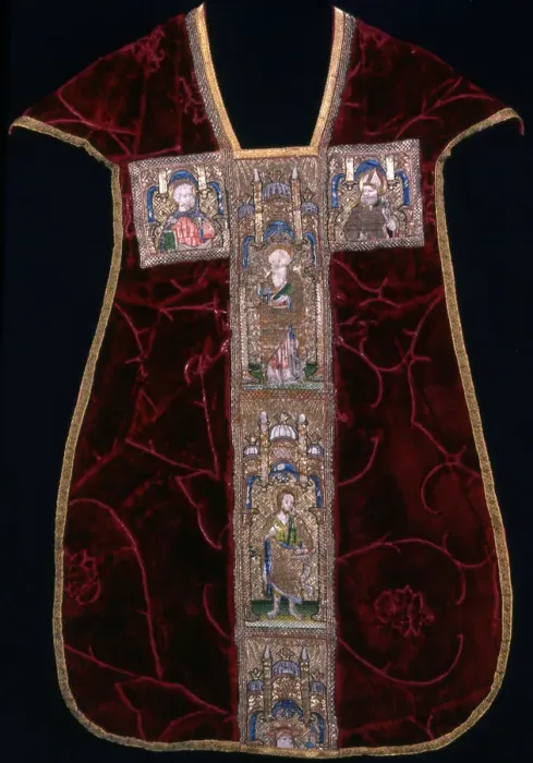 Framed Print : Chasuble, Italy, 1425 / 75. Creator: Unknown Framed Print : Chasuble, Italy, 1425 / 75. Creator: Unknown