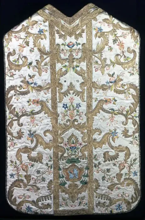 Framed Print : Chasuble, Italy, 1700 / 50. Creator: Unknown Framed Print : Chasuble, Italy, 1700 / 50. Creator: Unknown