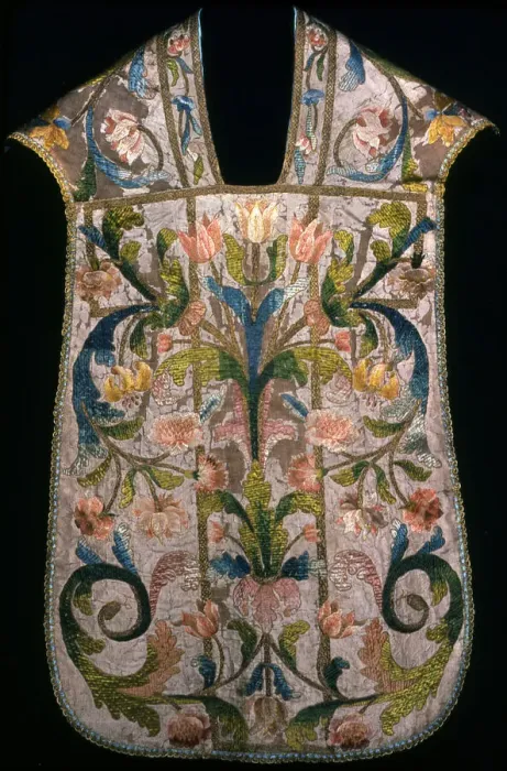 Framed Print : Chasuble, Italy, 18th century. Creator: Unknown Framed Print : Chasuble, Italy, 18th century. Creator: Unknown