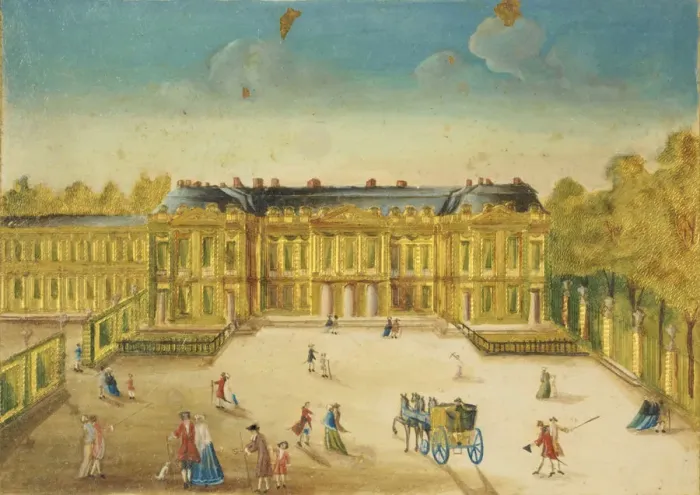Framed Print : Chateau de Choisy, 1770s Framed Print : Chateau de Choisy, 1770s